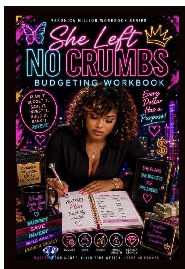 She Left No Crumbs by Veronica Million book cover
